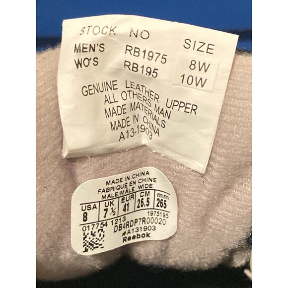 Reebox Mens Womens Work Shoes Sneakers Steel Toe - Size 8 Wide M  Size 10 Wide W - Picture 7 of 10